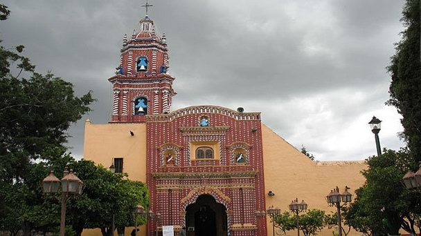 Церковь Санта-Мария-Тонанцинтла в Пуэбле