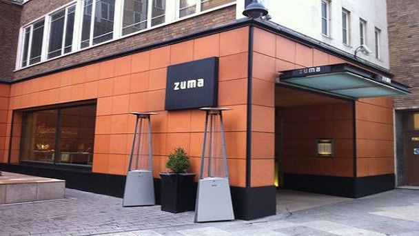 Ресторан Zuma в Лондоне