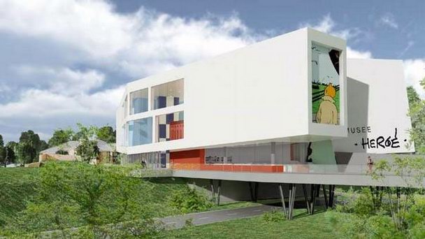 Музей комиксов в Брюсселе