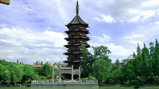 Пагода Feiying в Чжэцзяне