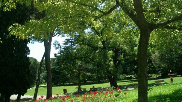 Парк Виллы Негротто Камбьязо в Лигурии Парк Виллы Негротто Камбьязо в Лигурии