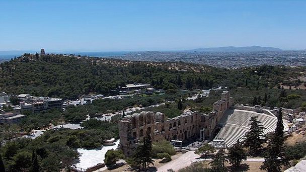 Гора Филопаппос в Афинах