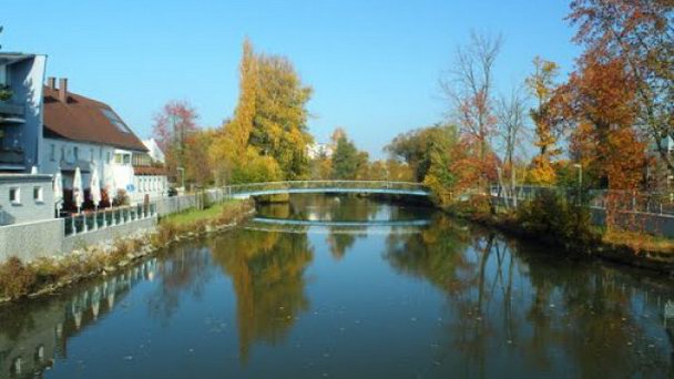 Река Vils в Баварии