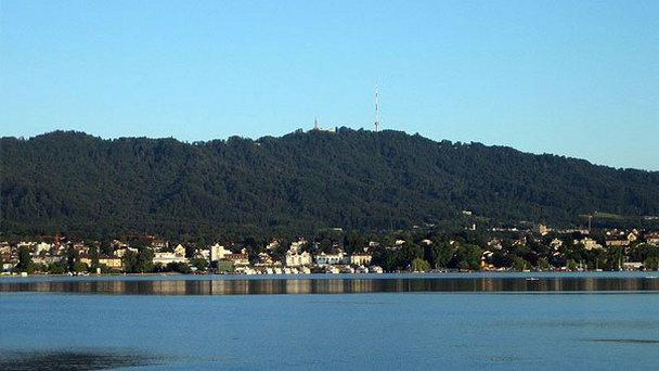 Гора Утлиберг в Цюрихе Гора Утлиберг в Цюрихе