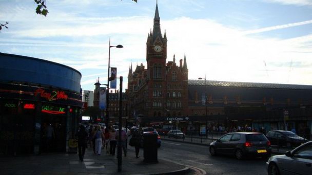 Вокзал Сент-Панкрас в Лондоне