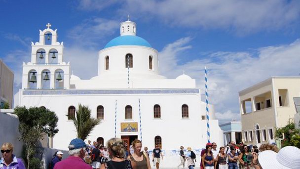 Кафедральный собор в Ие на Санторини