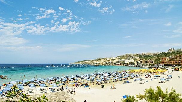 Пляж Меллиха в Мелихе Пляж Меллиха в Мелихе