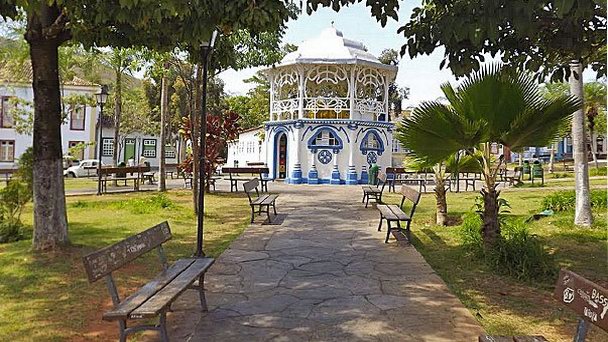 Парк Praca do Coreto в Сан-Паулу