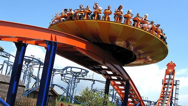 Аттракцион Edge в Англии