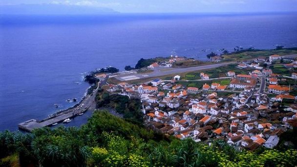 Остров Корву на Азорских островах