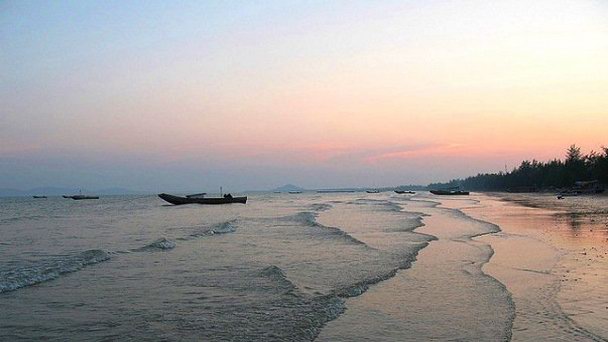 Пляж Трако в Куангбини