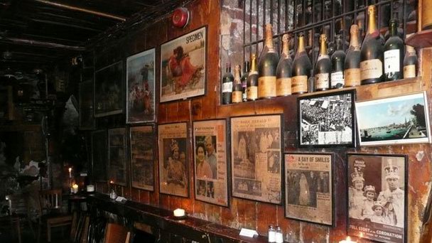 Ресторан Gordons Wine Bar в Лондоне
