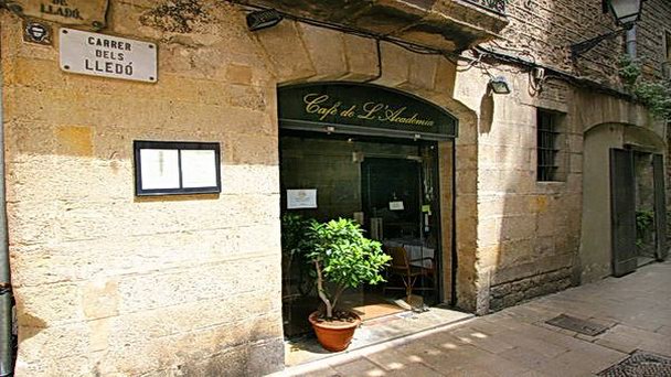 Кафе De LAcademia в Барселоне