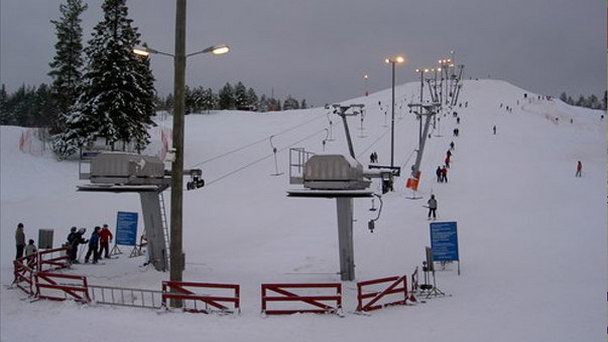 Горнолыжный курорт «Каустинен» в Ювяскюли
