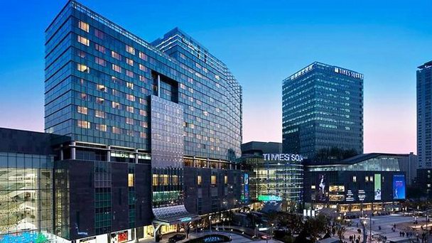 Развлекательный комплекс Таймс Сквер в Сеуле Развлекательный комплекс Таймс Сквер в Сеуле