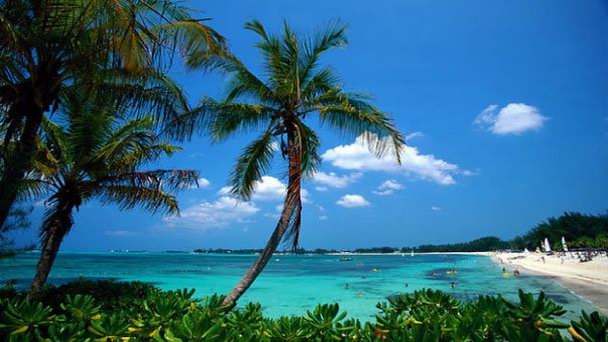 Пляж Ранэвэй Бэй в Барбуде Пляж Ранэвэй Бэй в Барбуде