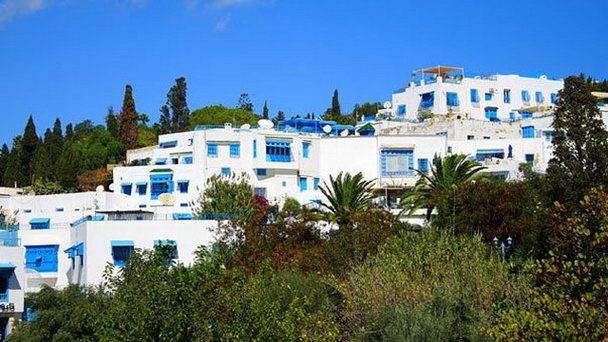 Деревня Сиди-бу-Саид в Гаммарте