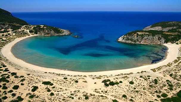 Пляж Войдокилья на Пелопоннесе