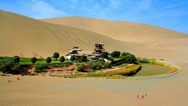 Горы Миншашань в Сучжоу