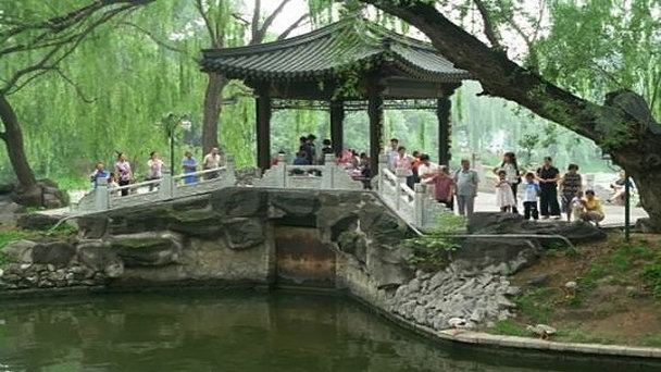 Каньон Лианькуан в Хуайру в Пекине