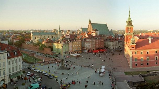 Замковая площадь в Варшаве в Варшаве