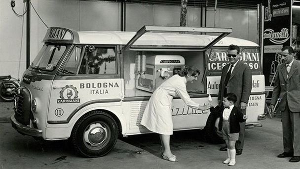 Музей мороженого в Анцола-Дель-Эмилия в Эмилия Романии