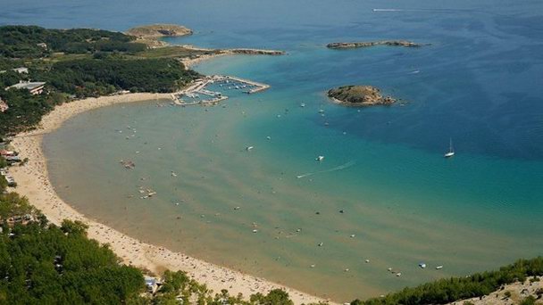 Пляж Райска на Заливе Кварнер