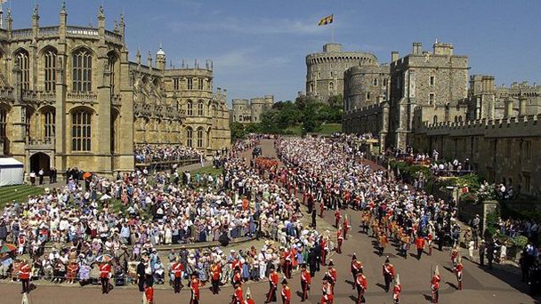 Городок Виндзор в Англии