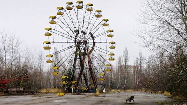 Парк аттракционов в Припяти в Припяти