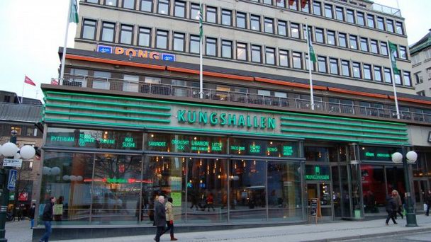 Галерея ресторанов Kungshallen в Стокгольме