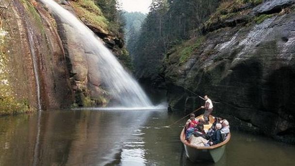 Соутески в Чешская Швейцария Нац. Парке