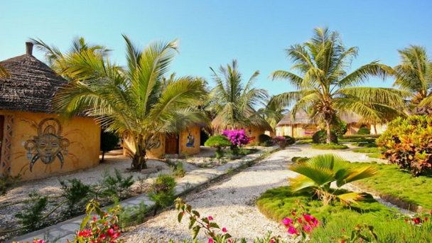 Кемпинг Lac Rose в Дакаре Кемпинг Lac Rose в Дакаре