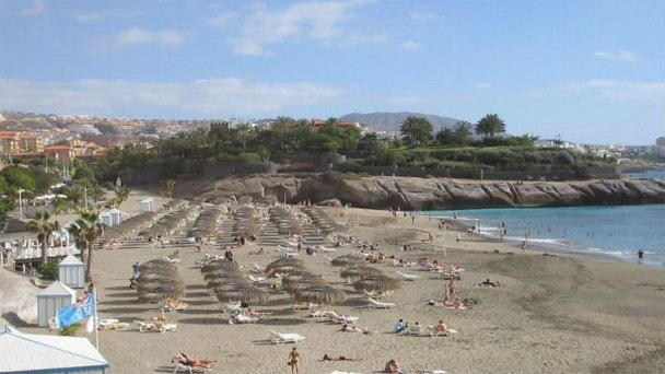 Пляж El Duque на Канарских островах