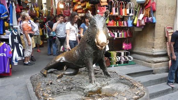 Рынок Меркато Нуово - Меркато Порчеллино в Флоренции