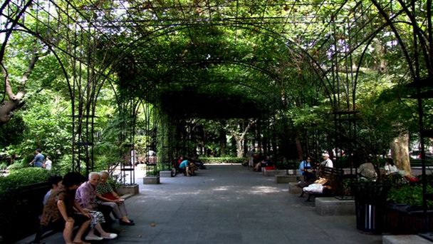 Парк Фусинь в Шанхае в Шанхае