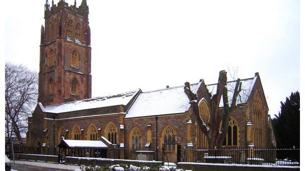 Церковь Св. Джеймса в Тонтоне в Англии