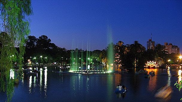 Фонтан танцующей воды в Мар Дель Плата