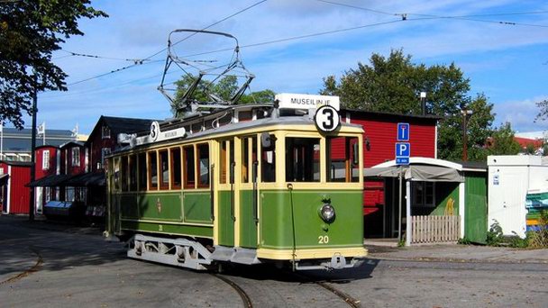 Музейный трамвай Museispå rvä gen в Мальмо