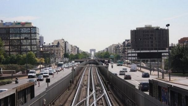 Туннель Дефанс в Париже