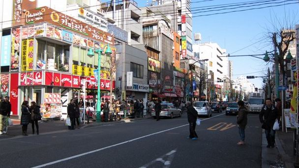 Корейский квартал в Токио Корейский квартал в Токио