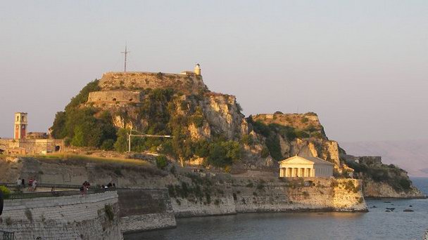 Старая крепость Палео Фрурио на Керкире