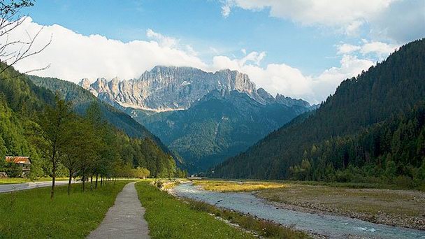 Гора Чиветта в Доломитовых Альпах