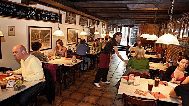 Ресторан Pancake Bakery в Амстердаме