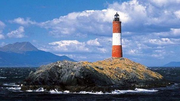 Маяк Ле-Эклерер в Ушуайи