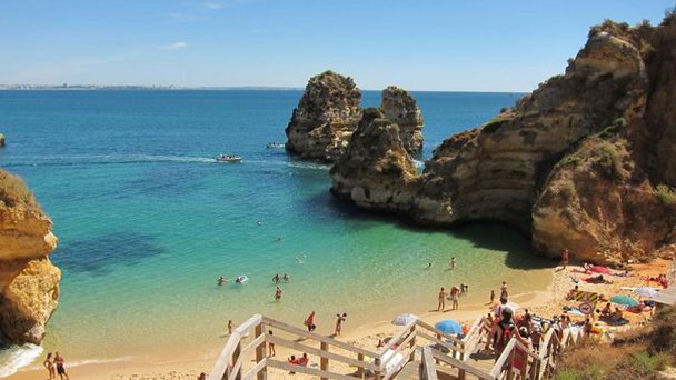 Пляжи Лагуша в Алгарве