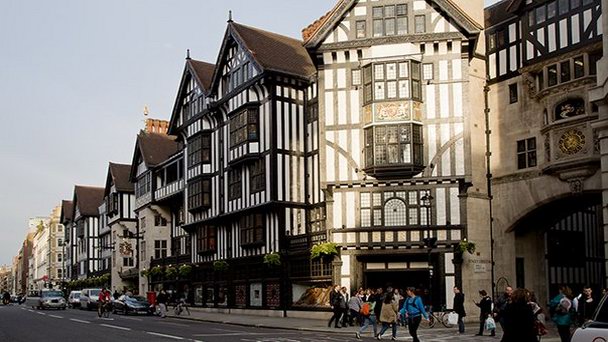 Универмаг Liberty в Лондоне Универмаг Liberty в Лондоне