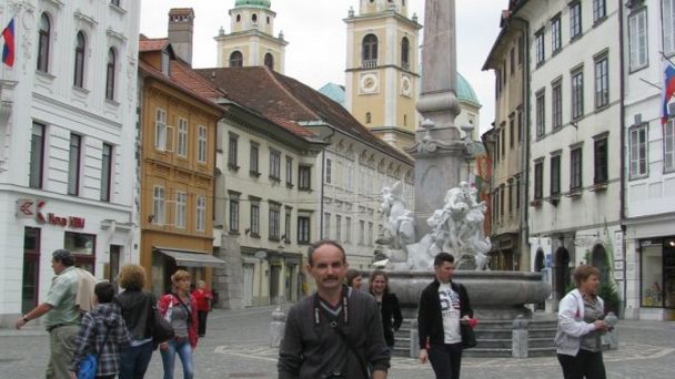 Фонтан трех Карниольских рек в Любляне