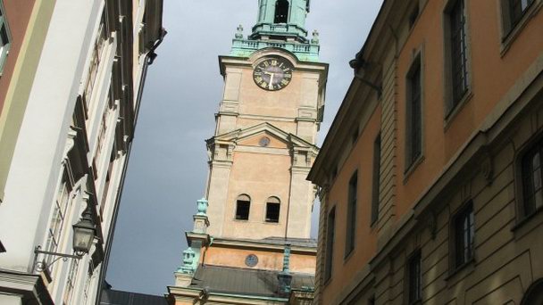 Улицы и переулки Старого города в Стокгольме