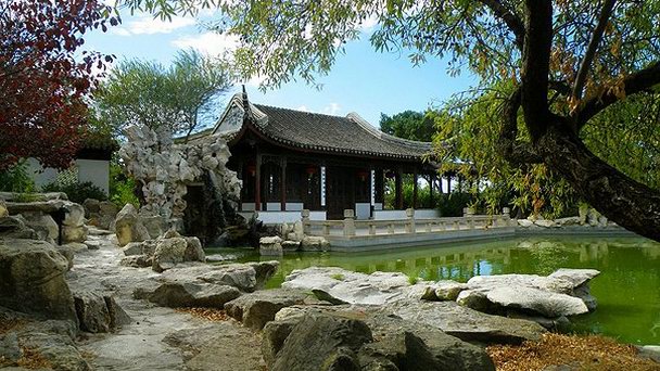 Китайский сад спокойствия в Ауре Китайский сад спокойствия в Ауре