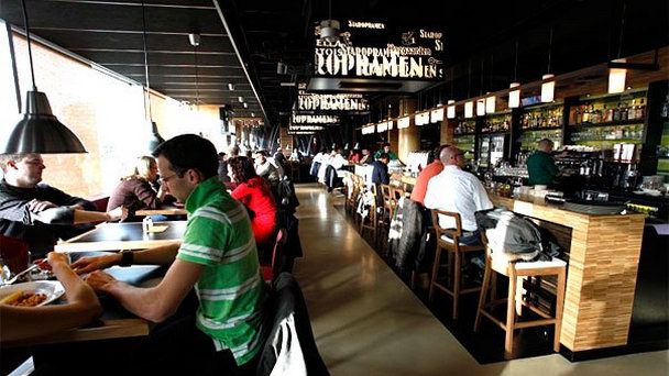 Ресторан Potrefena husa в Праге Ресторан Potrefena husa в Праге